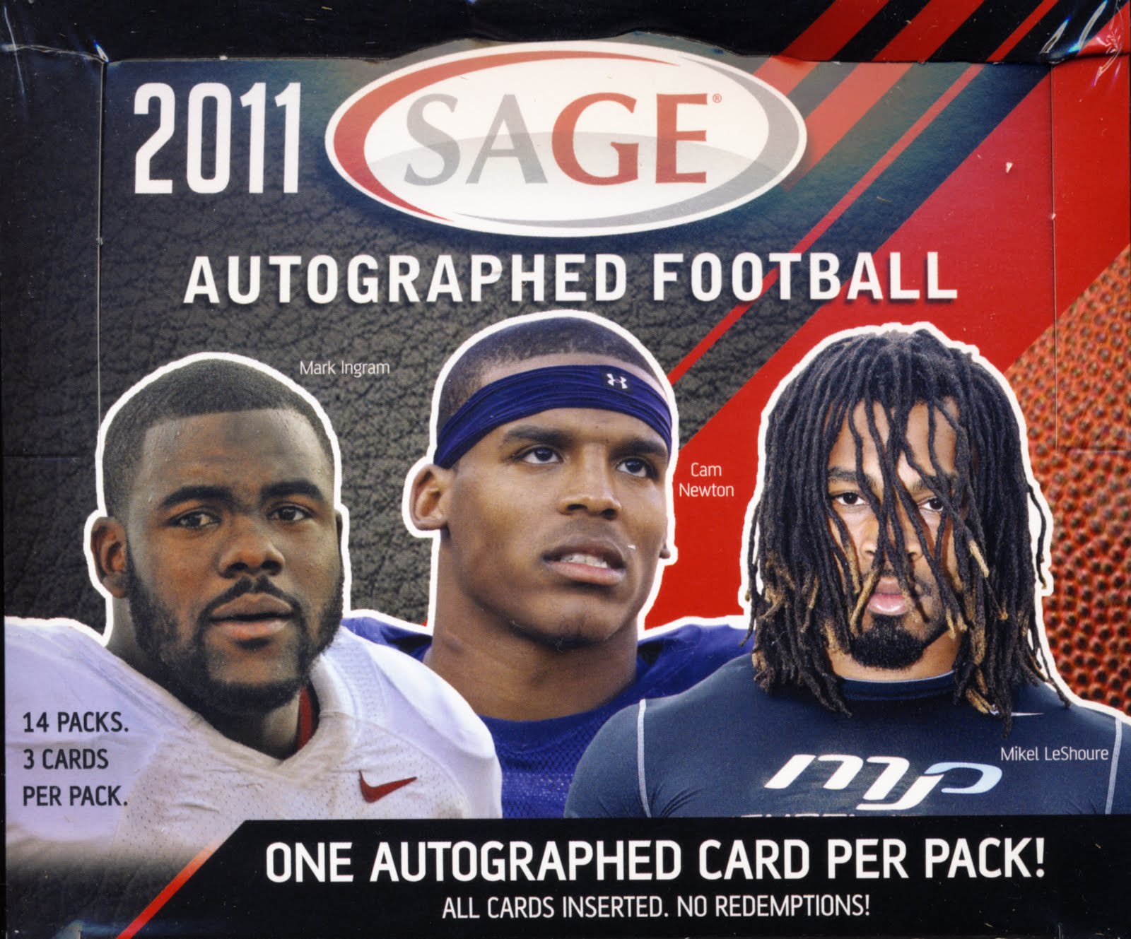 All About Sports Cards 2011 SAGE Autographed Football Box Break
