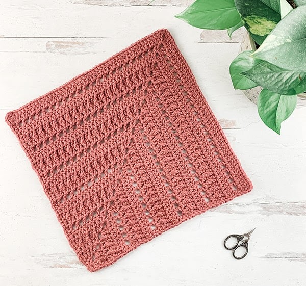 Free Crochet Mitered Square Pattern Grace and Yarn