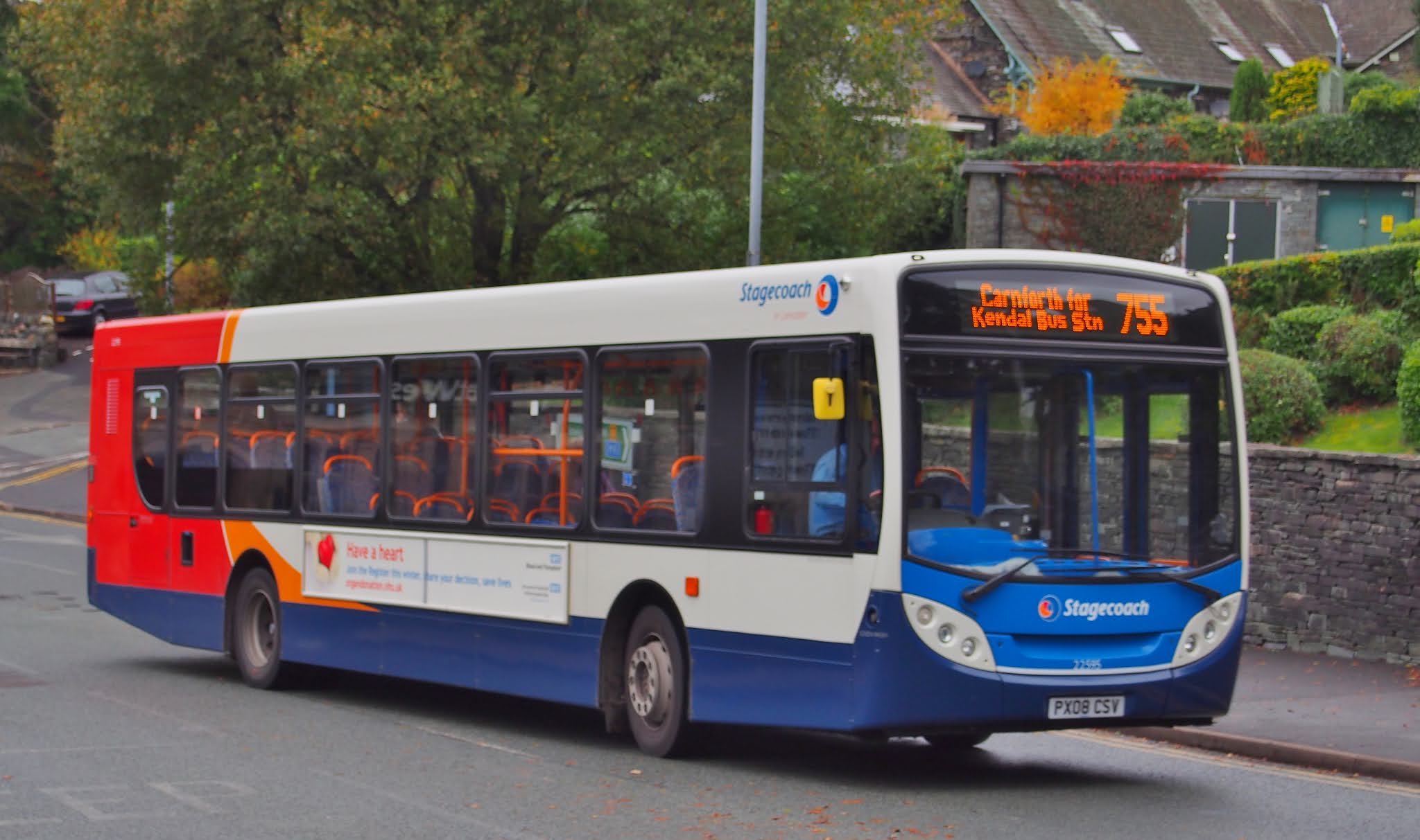 Lancaster District Bus Users' Group Service 555 Winter Timetable No change for a change!