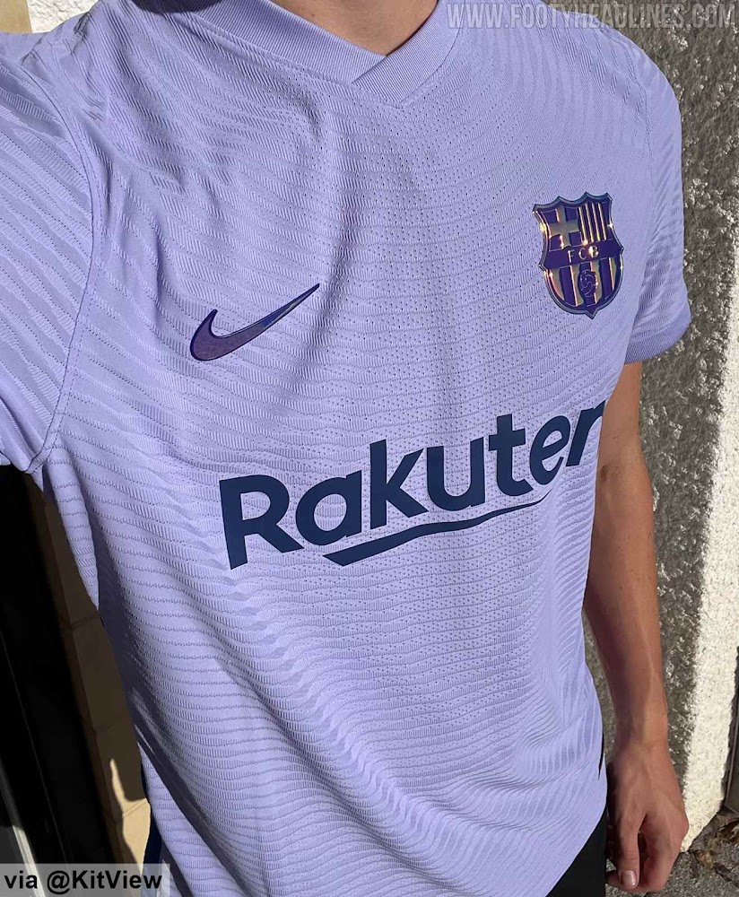 FC Barcelona 2021/22 Purple Away Kit by Nike