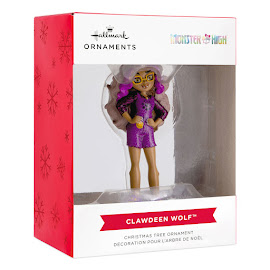 Monster High Hallmark Clawdeen Wolf Christmas Ornament Figure