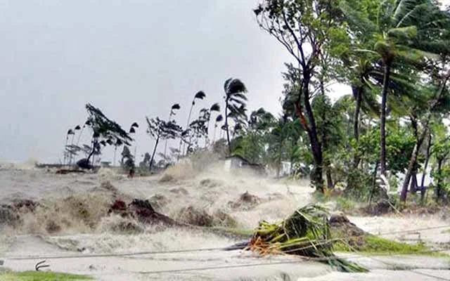 সুন্দরবনে আঘাত হেনেছে শক্তিশালী ঘূর্ণিঝড় ‌‘বুলবুল’