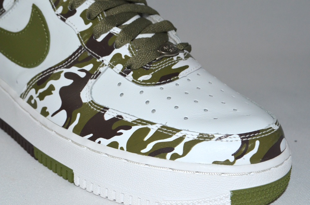 camo green air force 1