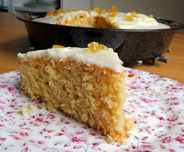 Lemon & Ginger Snack Cake The English Kitchen