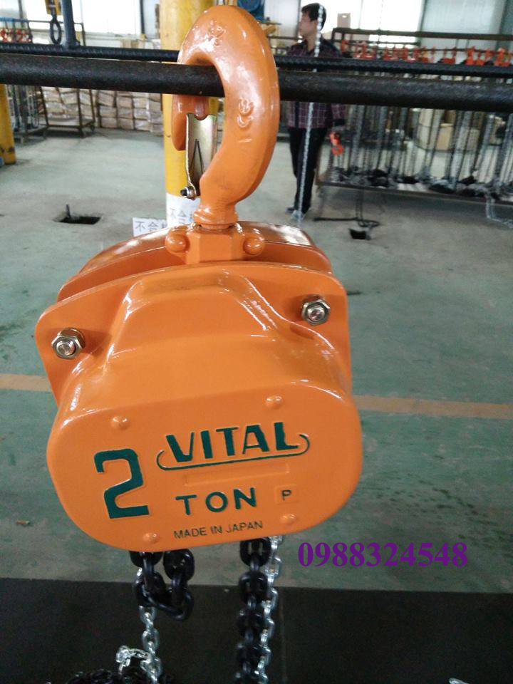 Pa lăng kéo tay Vital VP5-20 2000kg