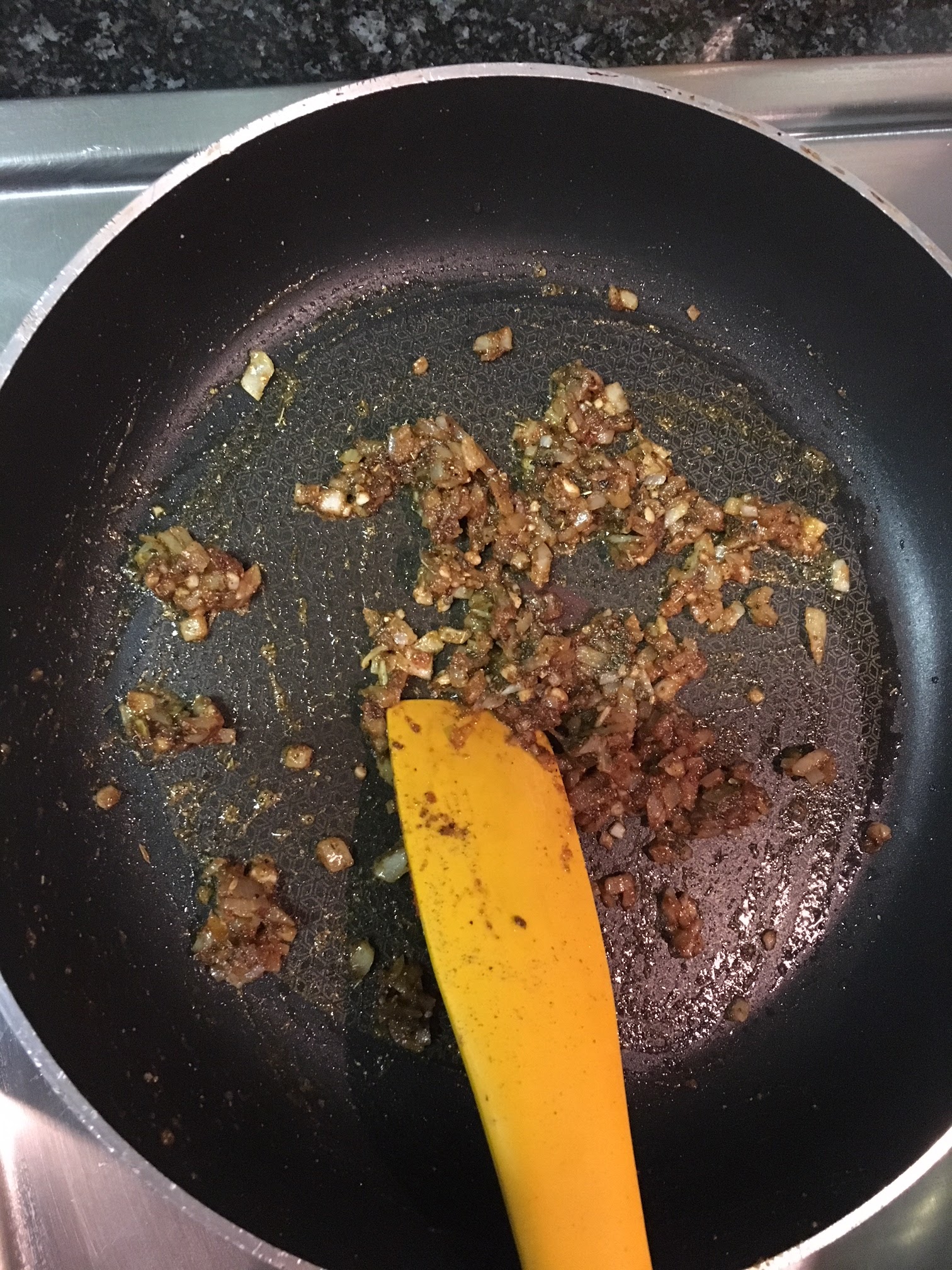 Saucy Mushroom, Spinach & Baby Marrow