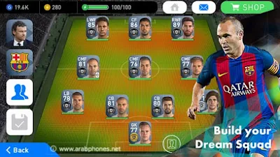 تحميل لعبة بيس pes 2017 للايفون مجانا