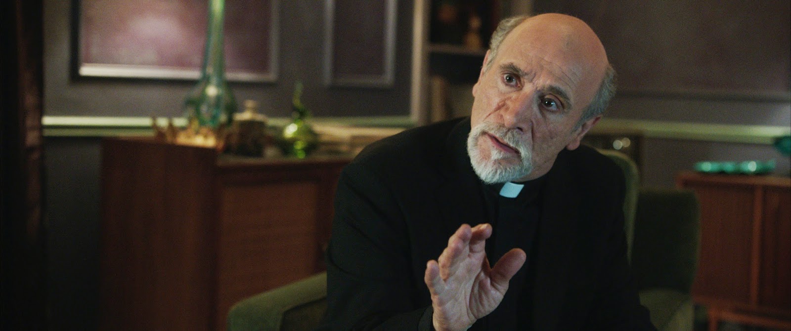 Demon Attack on Priest Scary Devil Attacking Film Clip