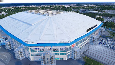 PES 2020 Stadium Aerial View Veltins Arena & Maracanã by Jostike Games