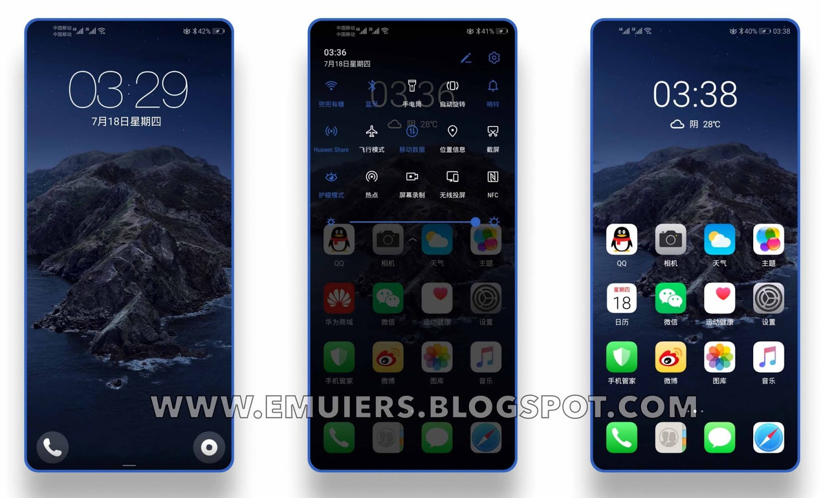 Iphone Ios 13 Edition Emui And Magic Ui Theme For Huawei And Honor Phones