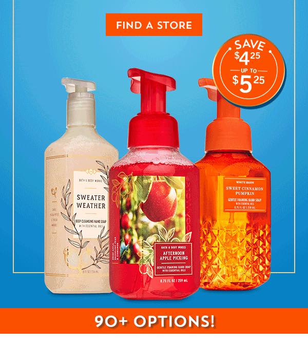 Life Inside the Page Bath & Body Works Hand Soap Sale Today Only