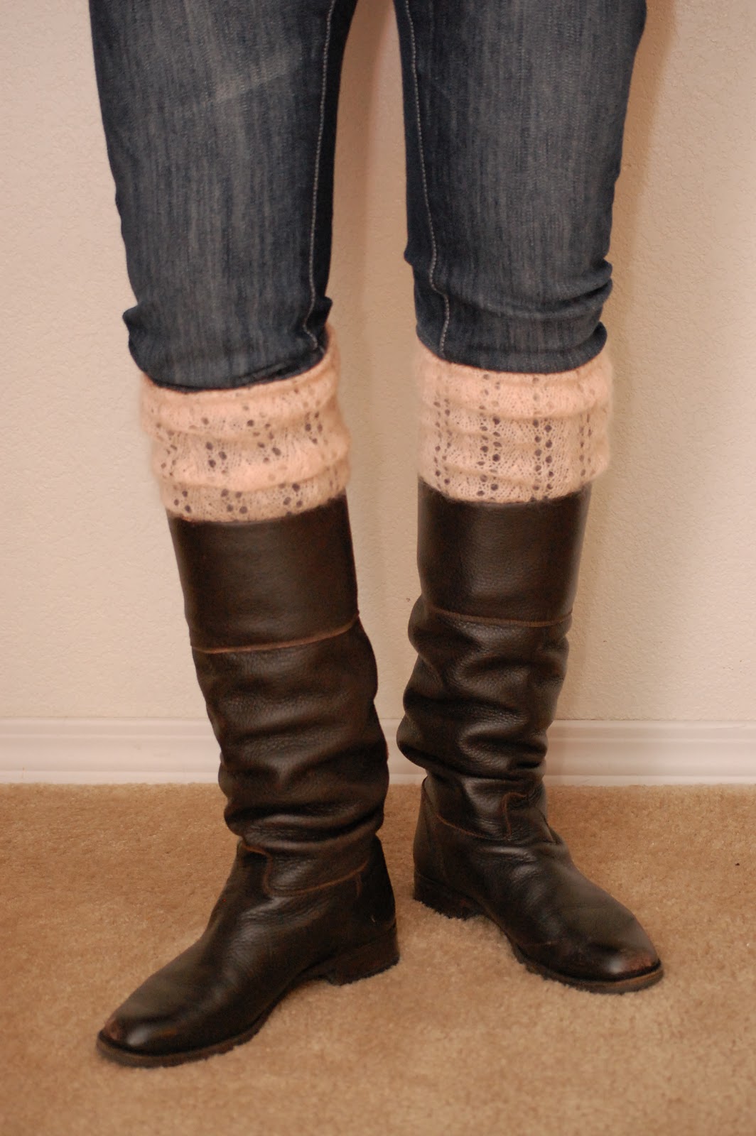 The Upcycled Sweater Series Part 1 - Leg Warmers and Boot Socks ...