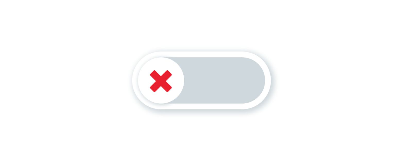 Add a cross mark to Switch using:: before
