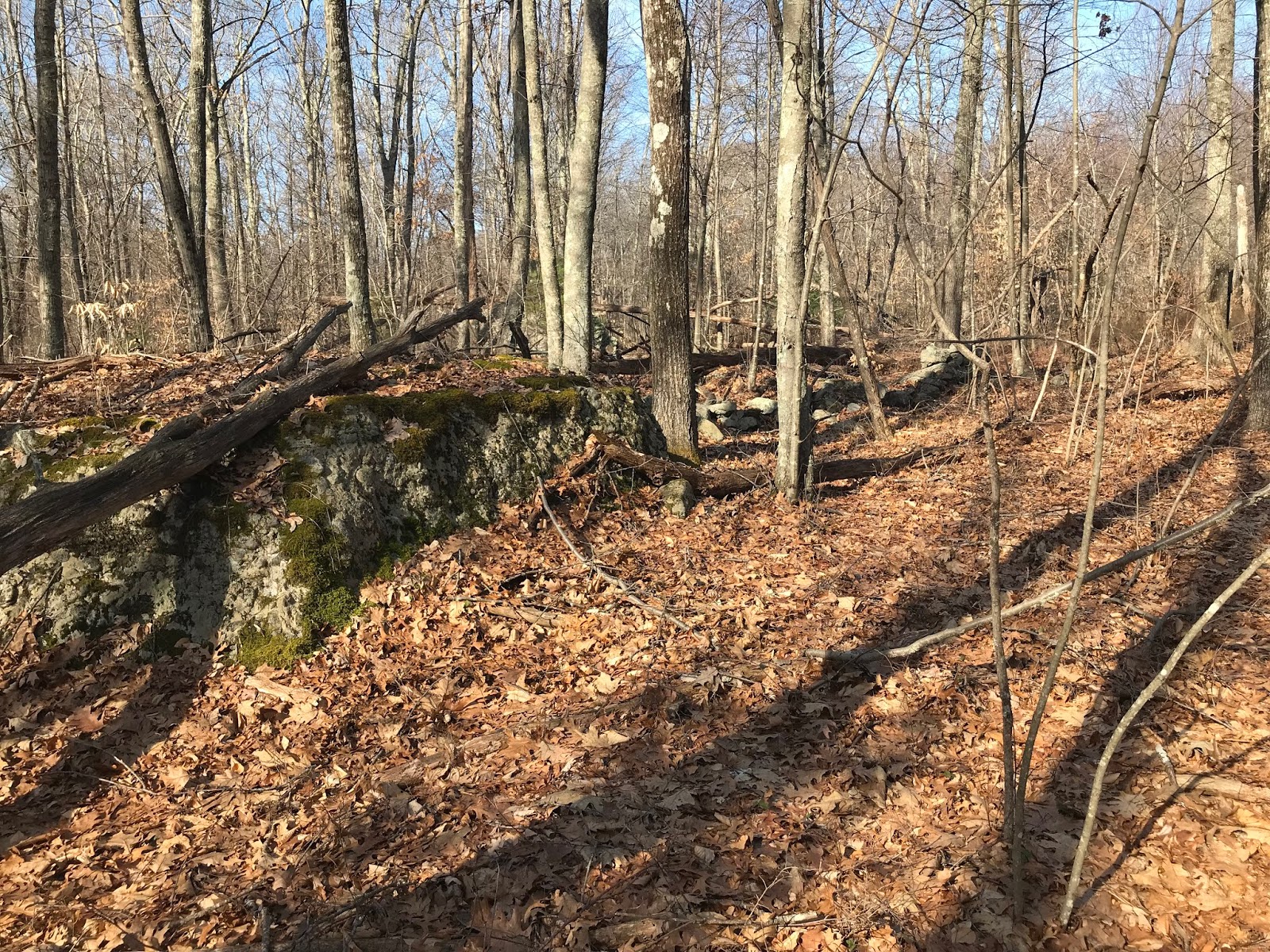 Rock Piles Minor tributaries of Threemile River Westville, Taunton