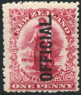 Virtual New Zealand Stamps: 1901 Universal - 1909 Dominion.
