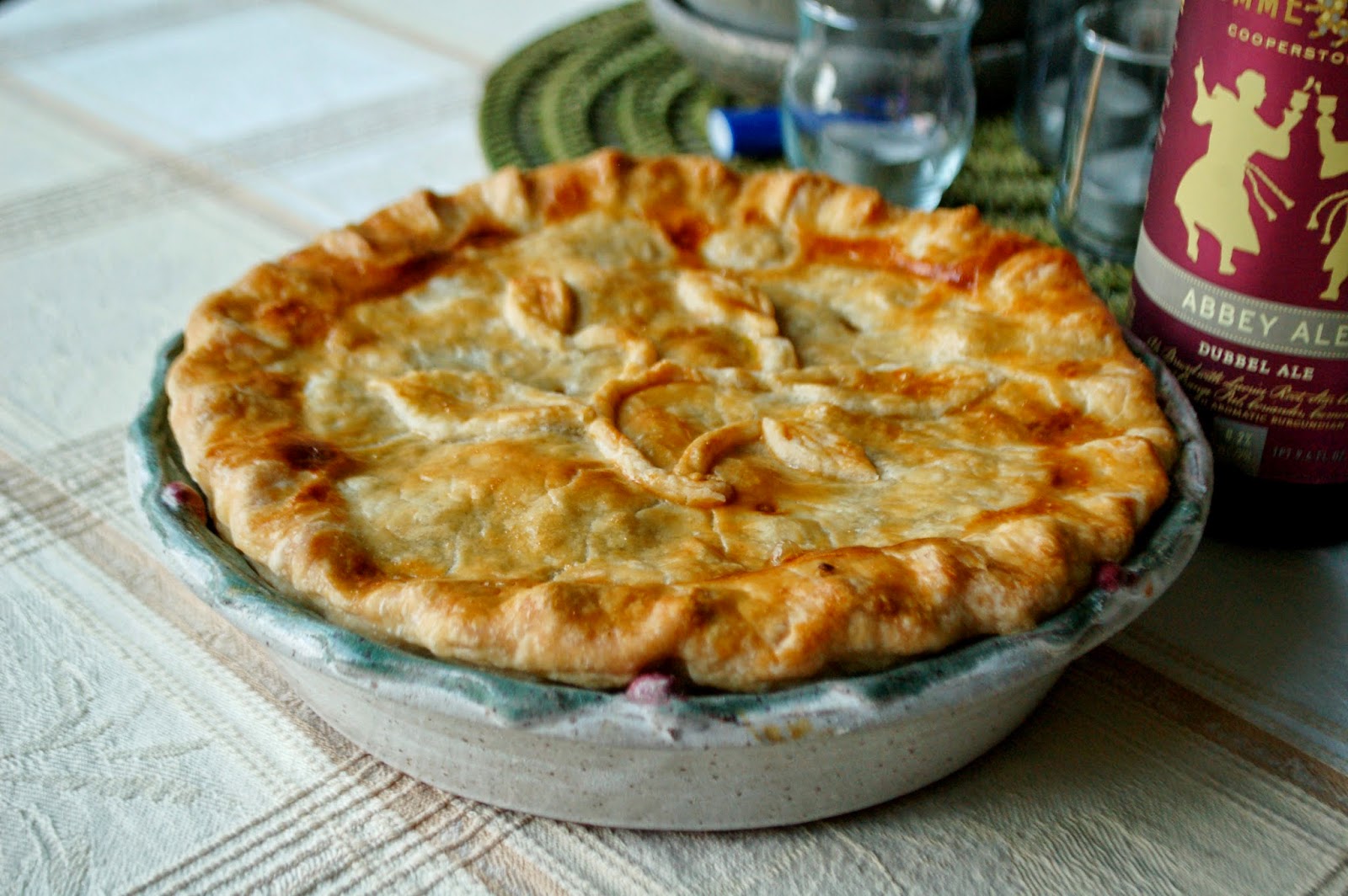 The Spice Garden Beef and Bacon Pie Classic Pub Food