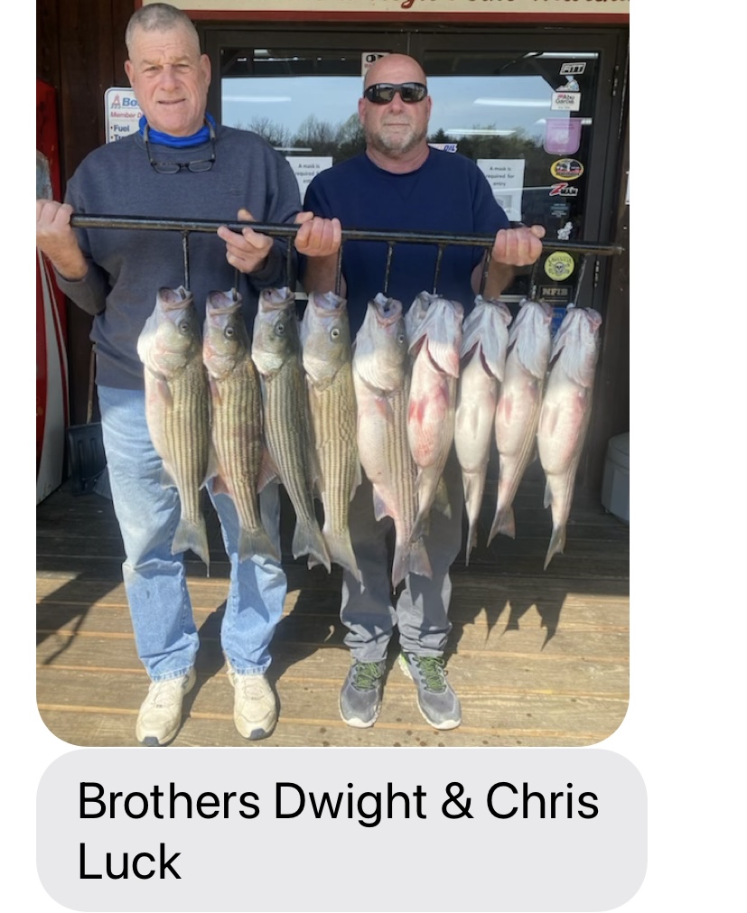 Striper Report Lake Anna...Every Picture Tells a Story Jim Hemby