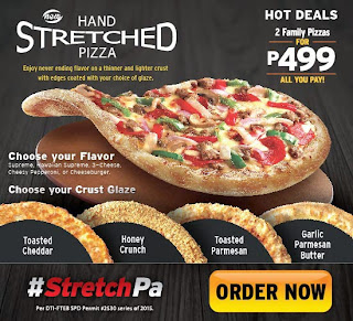 Pizza Hut, Pizza Hut Hand Stretched Pizza, Pizza Hut Promo