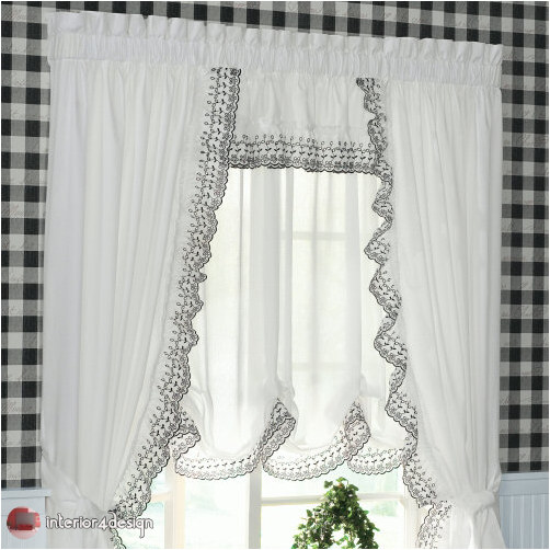 Elegant Kitchen Curtains Modern & Stylish Kitchen Window Treatments