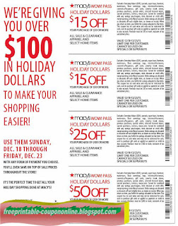 Printable Coupons 2020: Macy&#39;s Coupons