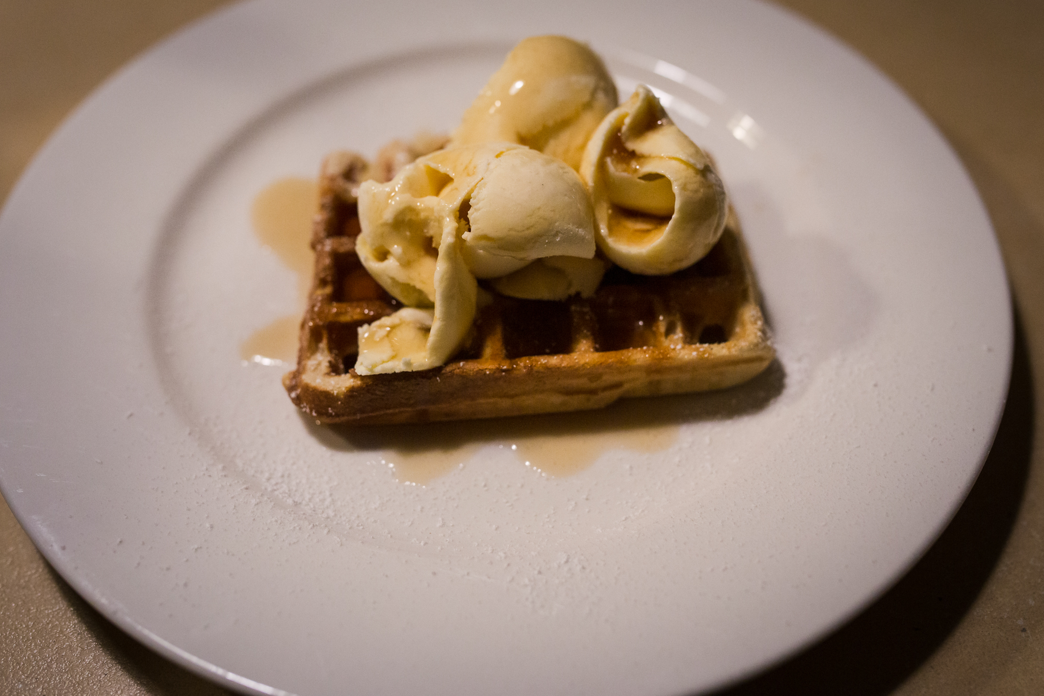 Our Simple and Meaningful Life Around here Waffles & Ice Cream