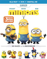 Minions (2015) Blu-Ray Cover