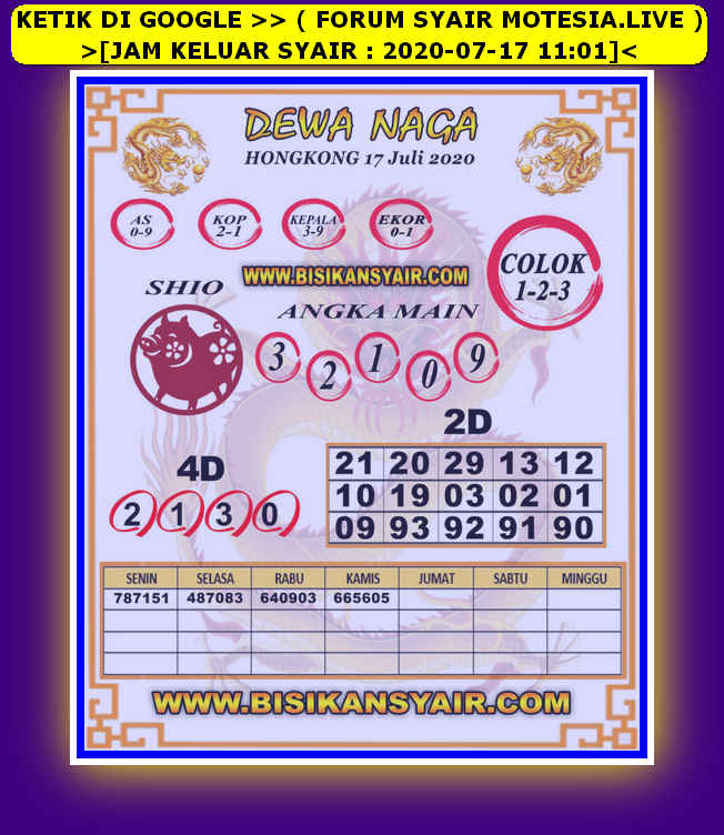 Syair Hongkong HK FORUM SYAIR TOGEL OMIFRAME