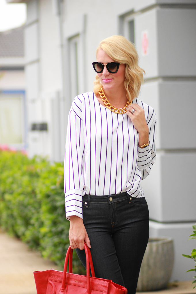 Belle de Couture: Striped & Flared