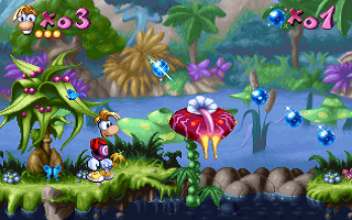 🕹️ Play Retro Games Online: Rayman 2 (PS1)