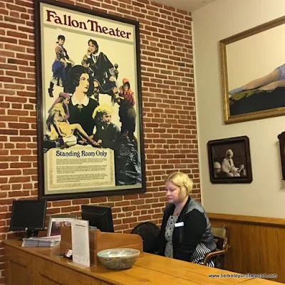 box office at the Fallon House Theater in Columbia State Historic Park in California