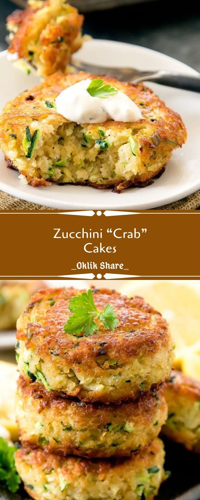 Zucchini “Crab” Cakes