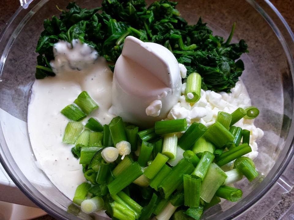 Quick and Easy Spinach Bleu Cheese Dip with No Mayo HinesSight Blog