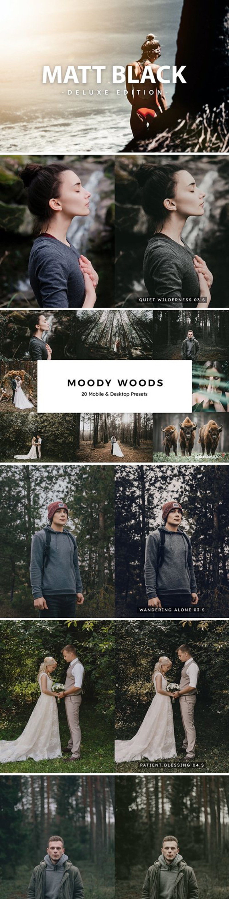 20 Moody Woods Lightroom Presets & LUTs 2 sdftrfgs