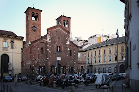 The Piazza San Sepolcro in Milan, where Mussolini  addressed a historic rally in 1919