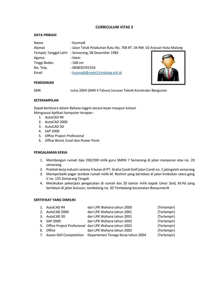 Student cv template word picture