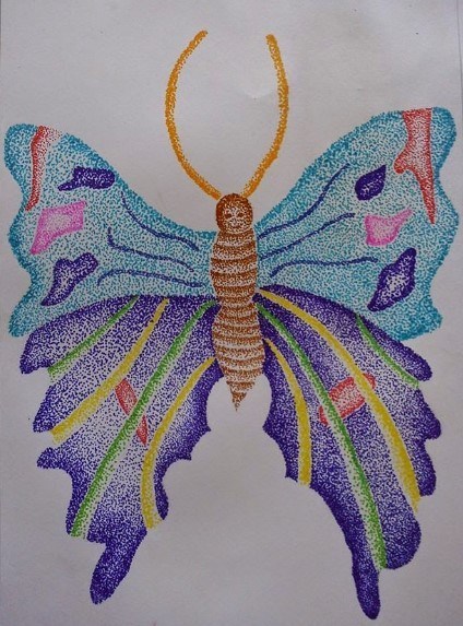 Teknik Pointilis : Pengertian, Contoh, dan Cara Menggambar - Gravity Cinta