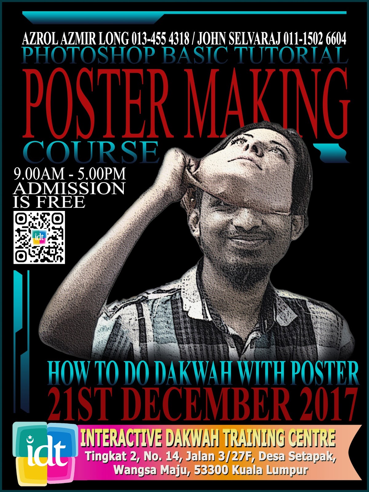 Interactive Dakwah Training Centre Poster Making Course
