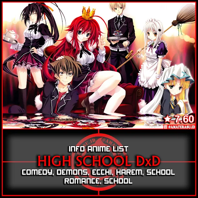 Info Anime List High School DxD