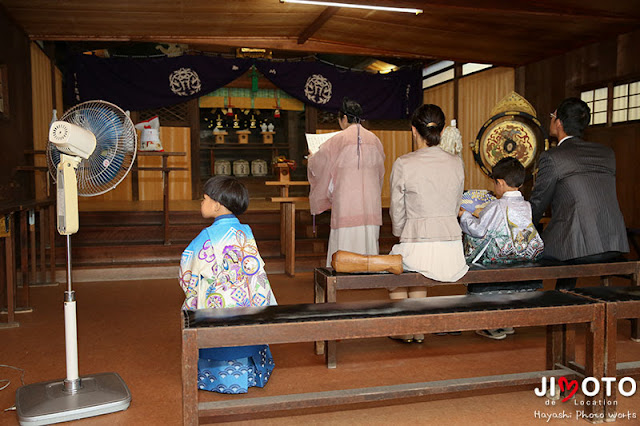 和歌山市矢宮神社の七五三の出張撮影