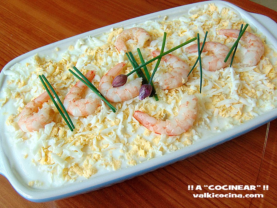 ensaladilla de gambas