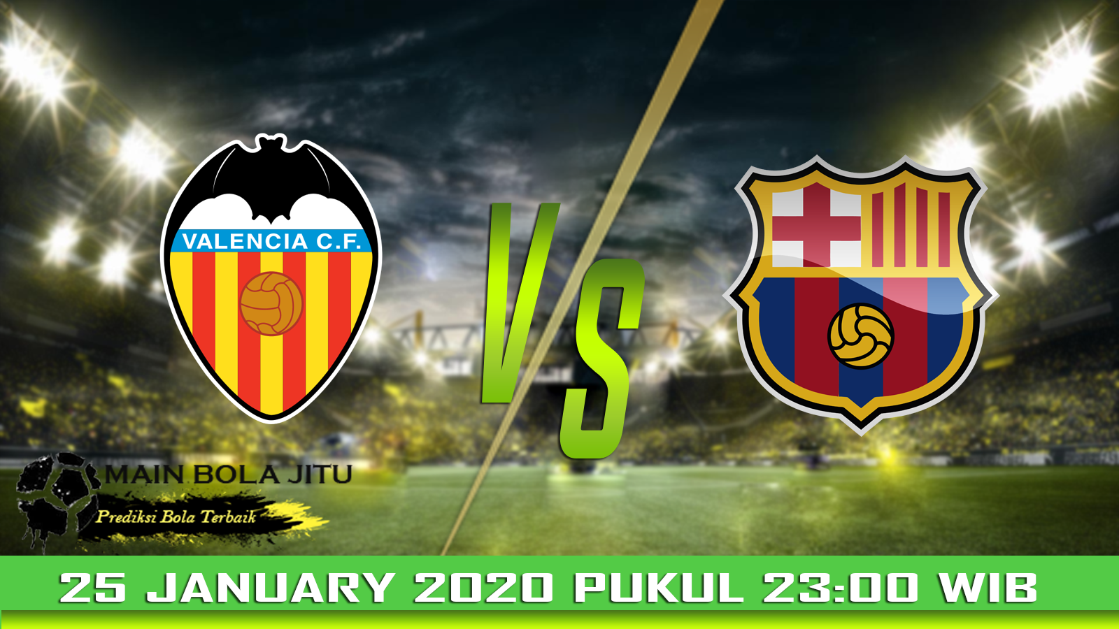 Prediksi Skor Valencia vs Barcelona tanggal 25-01-2020