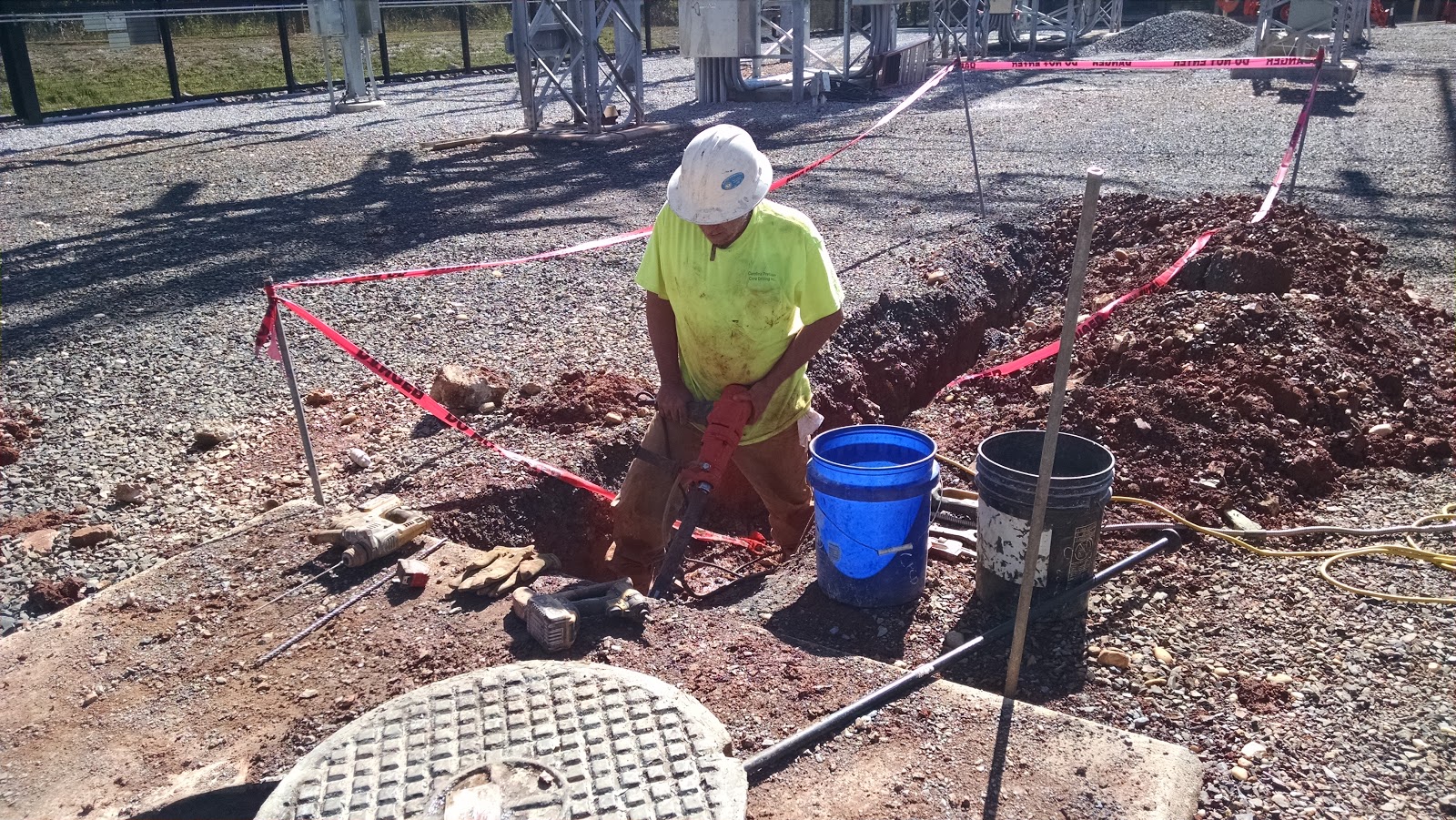 Cutting holes in concrete updates to charlotte core drill