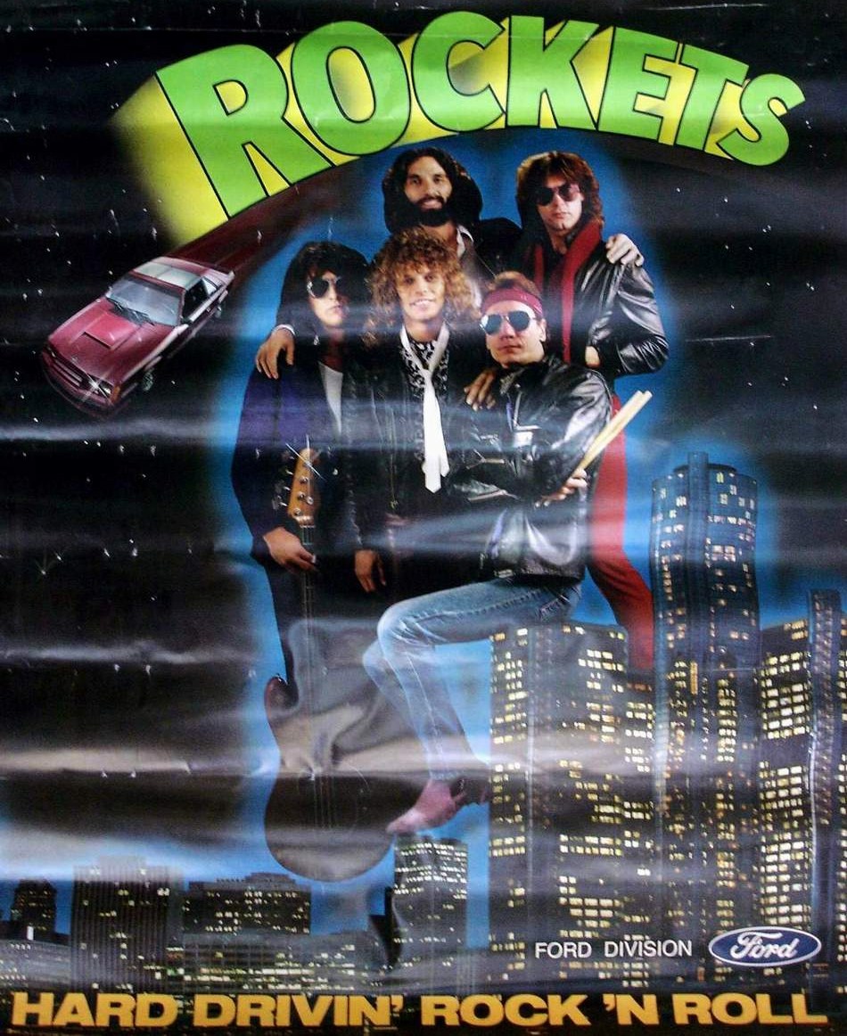 Rockets - Live Rockets - 1983 (Vinyl rip - wave) - Top Music - DVD