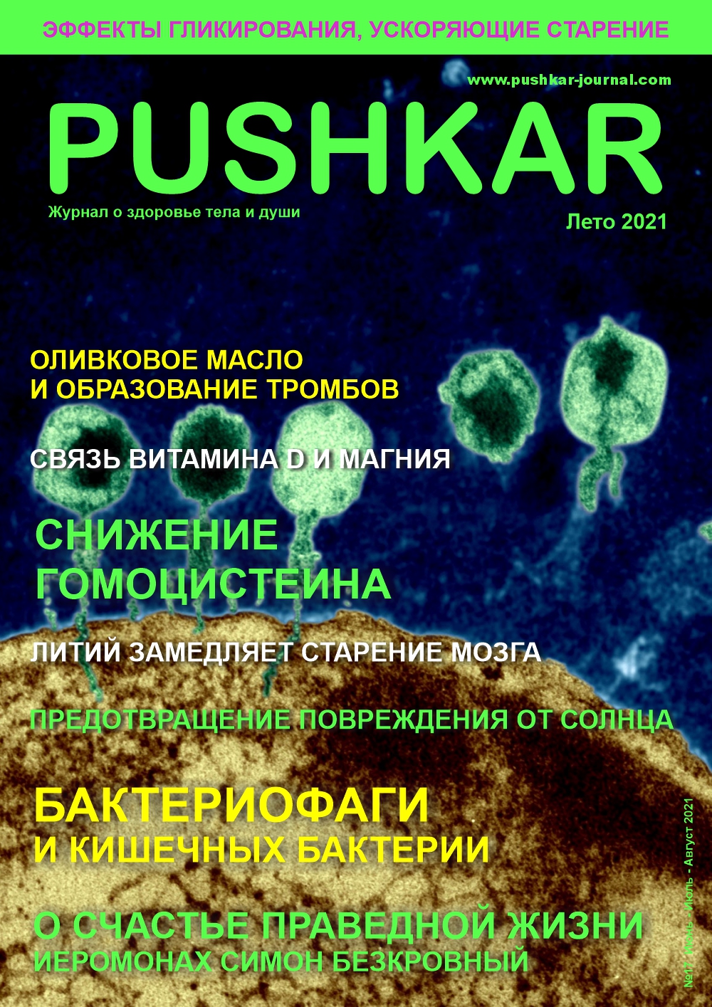 ЖУРНАЛ PUSHKAR №17 ЛЕТО 2021 ЖУРНАЛ PUSHKAR №17 ЛЕТО 2021