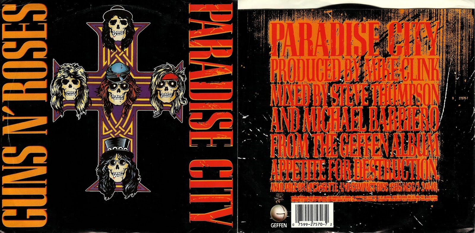 Horror Movies and Beer!: Guns N' Roses - Paradise City