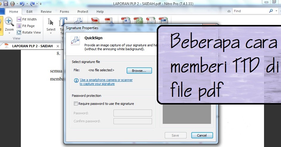 โ Beberapa cara memberi TTD di file pdf โ Beberapa cara memberi TTD di file pdf