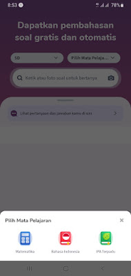 pilihan jenjang roboguru