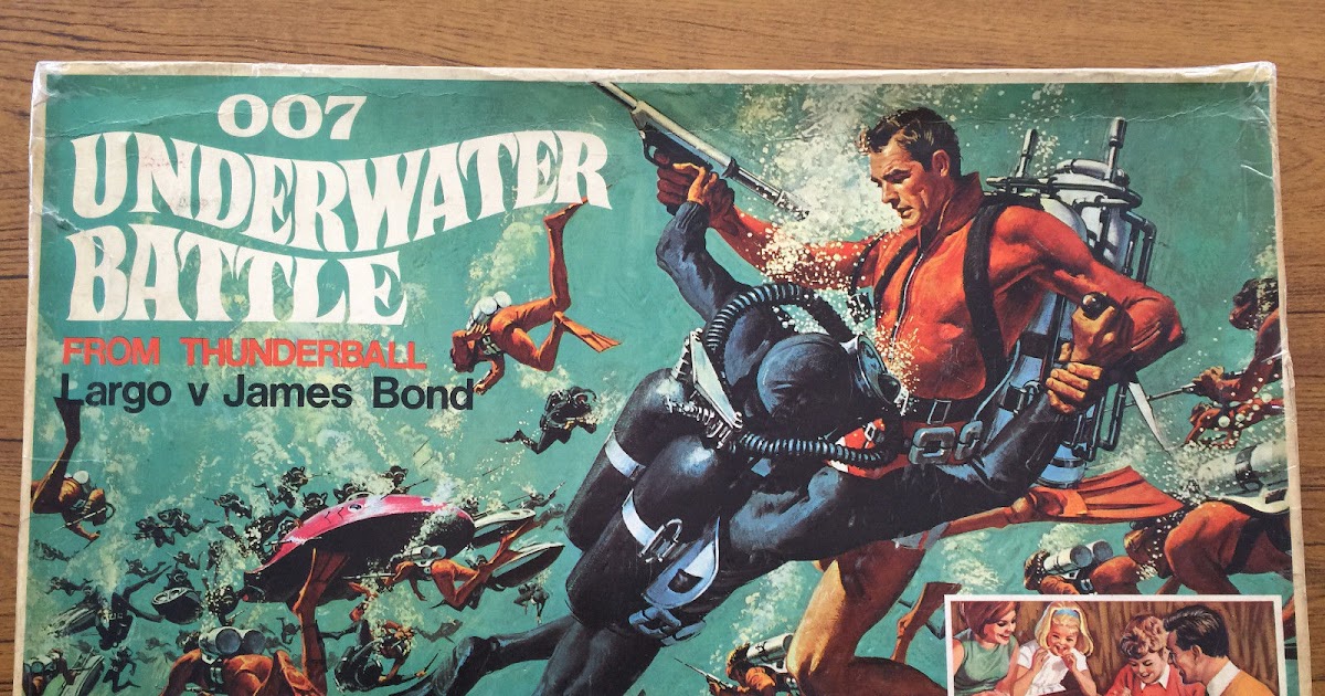 Pop '66! James Bond Underwater Battle game