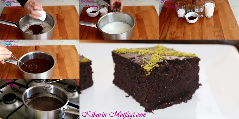 Bol soslu ıslak kek tarifi (browni) Kibarin Mutfagi