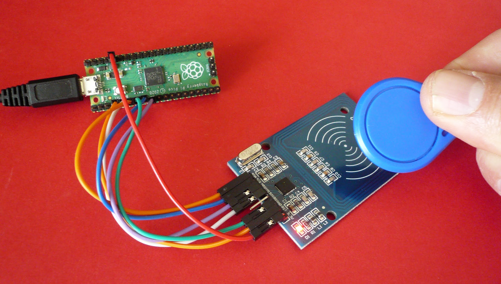 Électronique en amateur Lecture d'un tag RFID avec module RC522 et